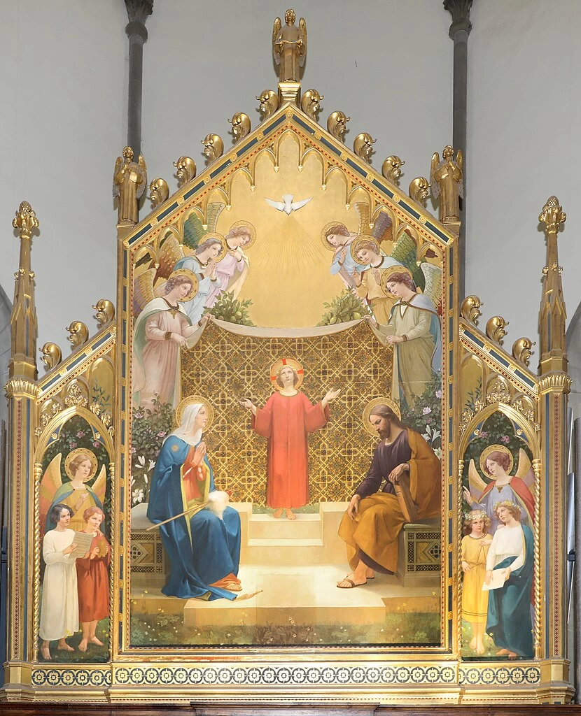 Trittico della Sacra Famiglia - chiesa della Sacra Famiglia, Firenze